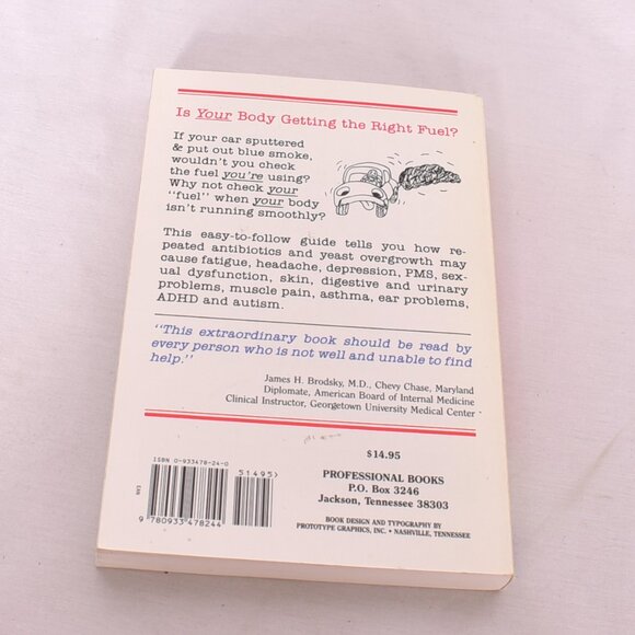 Yeast Connection Handbook By William G. Crook - Picture 5 of 9